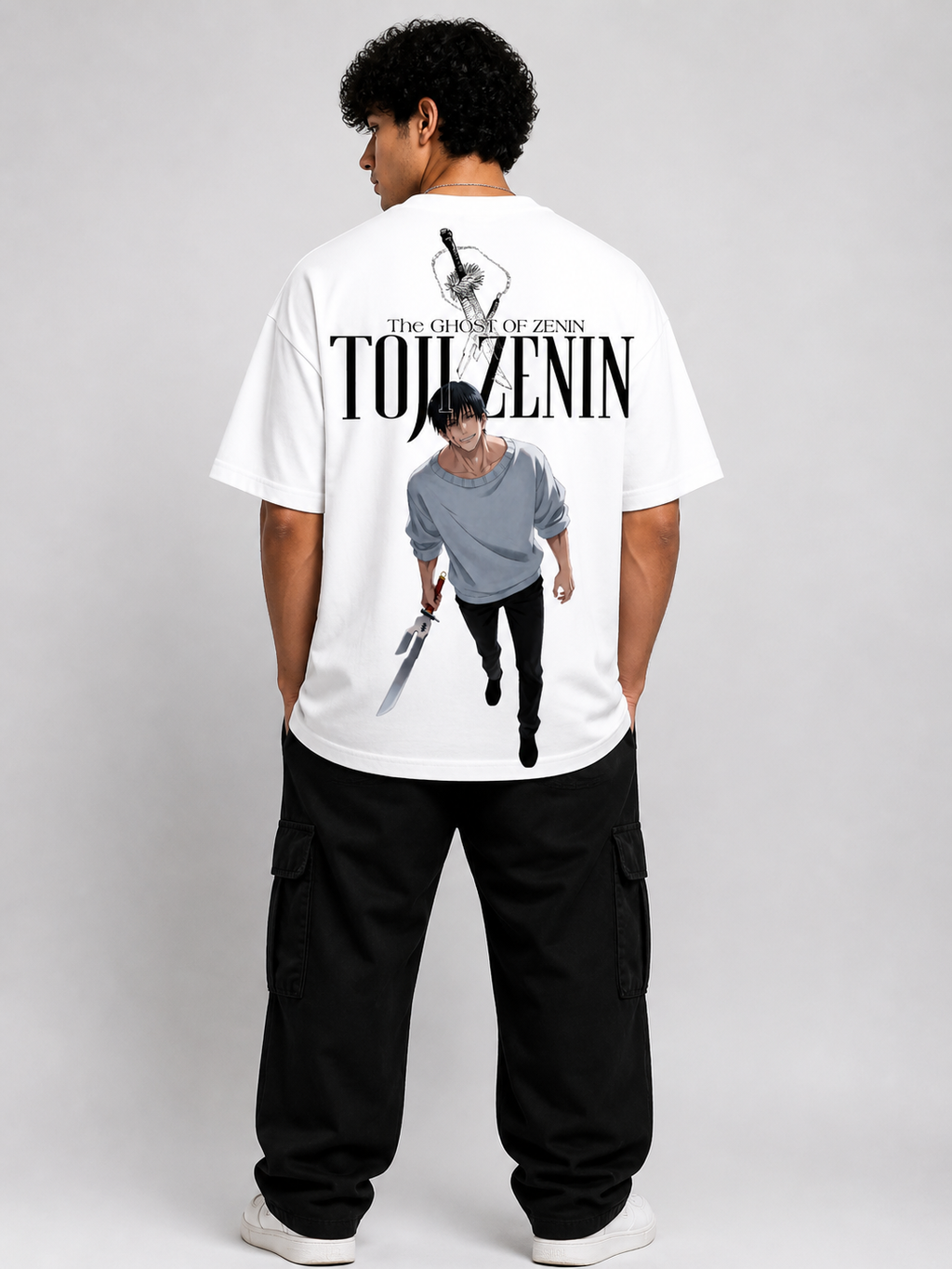 Toji Fushiguro Anime Oversized T-Shirt